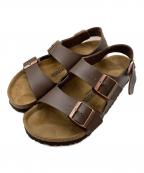 BIRKENSTOCKビルケンシュトック）の古着「Milano」｜ダークブラウン