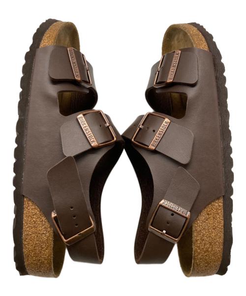 BIRKENSTOCK（ビルケンシュトック）BIRKENSTOCK (ビルケンシュトック) Milano ダークブラウン サイズ:26.5cmの古着・服飾アイテム
