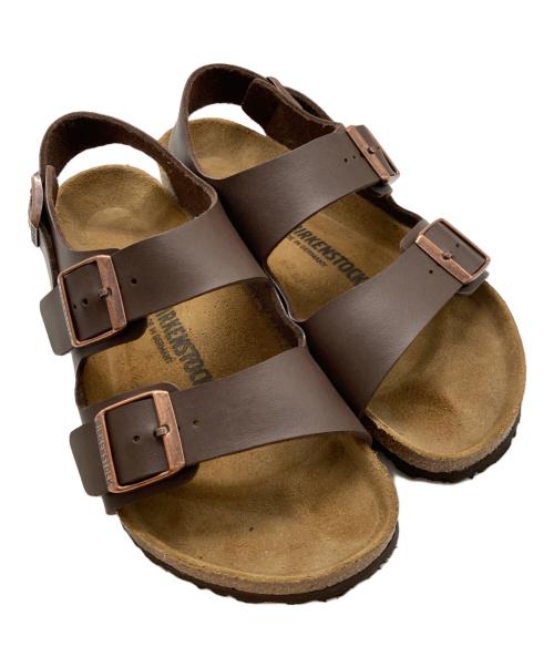 BIRKENSTOCK（ビルケンシュトック）BIRKENSTOCK (ビルケンシュトック) Milano ダークブラウン サイズ:26.5cmの古着・服飾アイテム