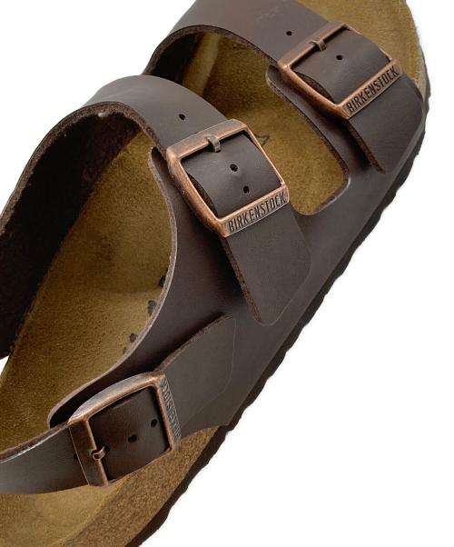 BIRKENSTOCK（ビルケンシュトック）BIRKENSTOCK (ビルケンシュトック) Milano ダークブラウン サイズ:26.5cmの古着・服飾アイテム