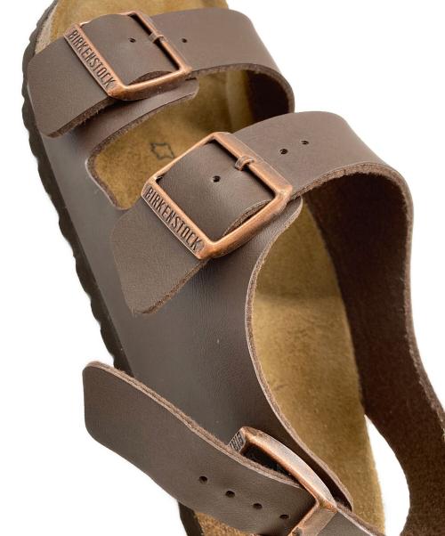 BIRKENSTOCK（ビルケンシュトック）BIRKENSTOCK (ビルケンシュトック) Milano ダークブラウン サイズ:26.5cmの古着・服飾アイテム