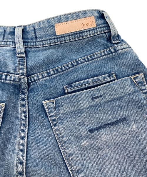YANUK（ヤヌーク）YANUK (ヤヌーク) LEA Really Light ボーイズストレートデニム スカイブルー サイズ:21の古着・服飾アイテム
