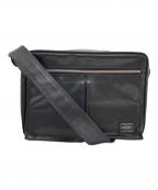 PORTERポーター）の古着「FREE STYLE SHOULDER BAG(S)　（フリースタイルショルダーバッグS））」｜ブラック