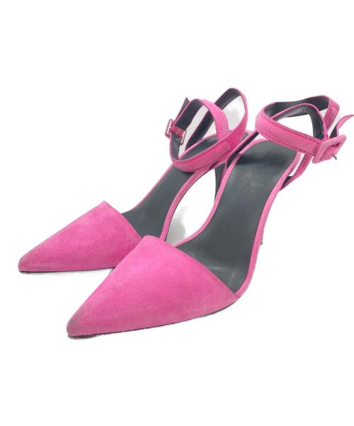 ALEXANDER WANG（アレキサンダー・ワン）ALEXANDER WANG (アレキサンダー・ワン) LOVISA スウェードヒールパンプス ピンク サイズ:SIZE 37 1/2の古着・服飾アイテム