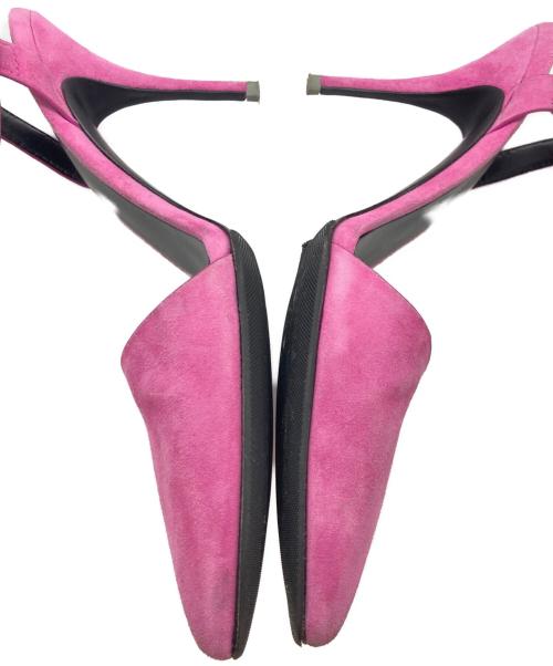 ALEXANDER WANG（アレキサンダー・ワン）ALEXANDER WANG (アレキサンダー・ワン) LOVISA スウェードヒールパンプス ピンク サイズ:SIZE 37 1/2の古着・服飾アイテム