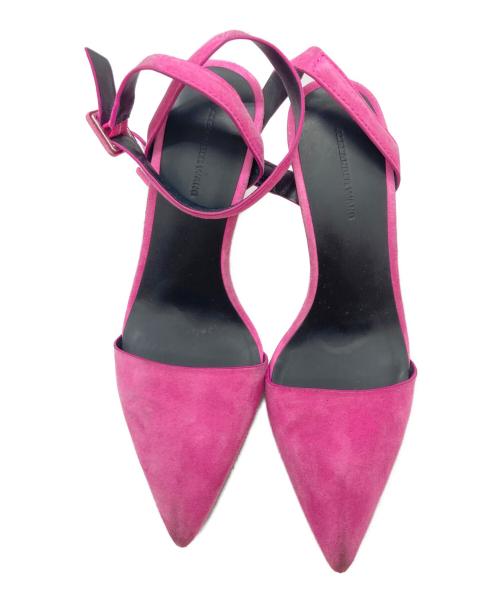 ALEXANDER WANG（アレキサンダー・ワン）ALEXANDER WANG (アレキサンダー・ワン) LOVISA スウェードヒールパンプス ピンク サイズ:SIZE 37 1/2の古着・服飾アイテム