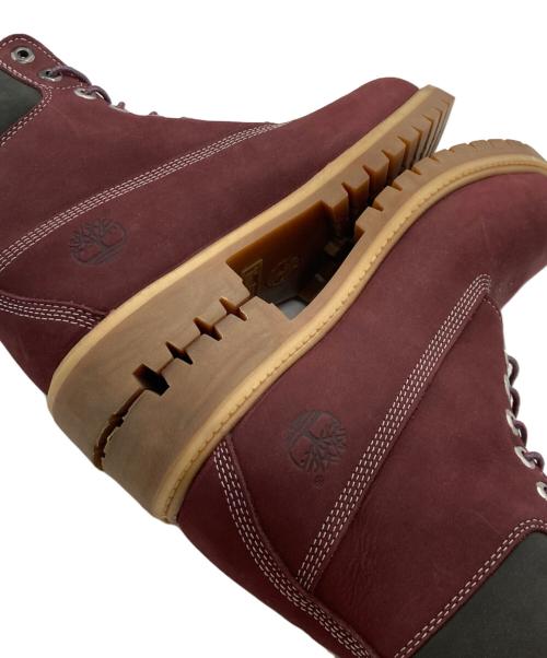 Timberland（ティンバーランド）Timberland (ティンバーランド) レースアップブーツ ワインレッド サイズ:7.5Wの古着・服飾アイテム