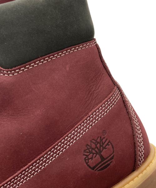 Timberland（ティンバーランド）Timberland (ティンバーランド) レースアップブーツ ワインレッド サイズ:7.5Wの古着・服飾アイテム
