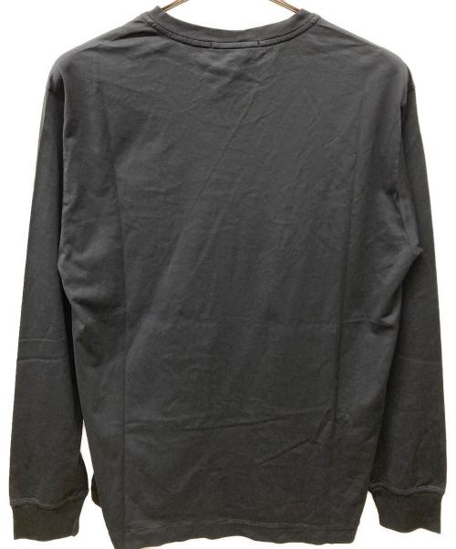 STONE ISLAND（ストーンアイランド）STONE ISLAND (ストーンアイランド) 22SS LONG SLEEVE PATCH TEE ブラック サイズ:SIZEL 未使用品の古着・服飾アイテム
