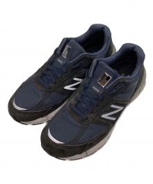 NEW BALANCE M990NV5（ニューバランス）の古着「シューズ」｜ネイビー