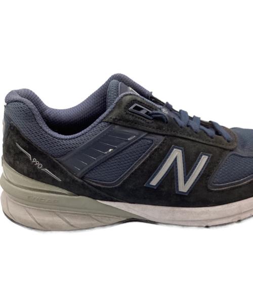 NEW BALANCE M990NV5（ニューバランス）NEW BALANCE M990NV5 (ニューバランス) シューズ ネイビー サイズ:08の古着・服飾アイテム
