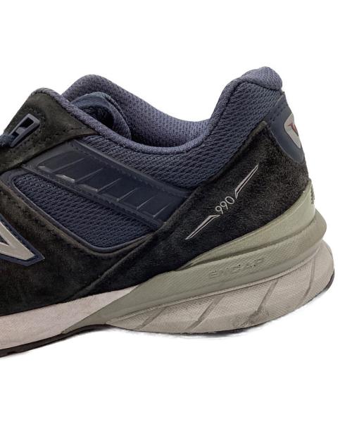 NEW BALANCE M990NV5（ニューバランス）NEW BALANCE M990NV5 (ニューバランス) シューズ ネイビー サイズ:08の古着・服飾アイテム