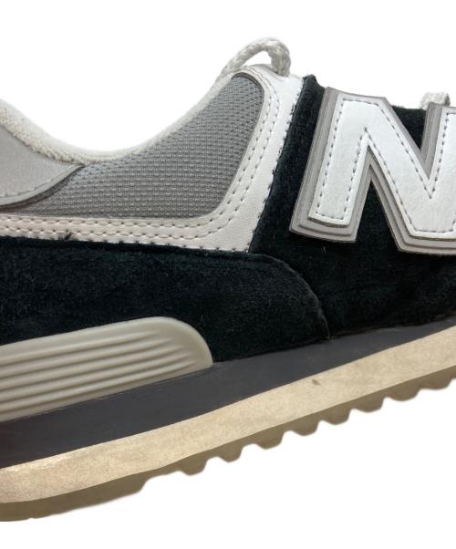 NEW BALANCE（ニューバランス）NEW BALANCE (ニューバランス) U574PBB ブラック サイズ:26.5cmの古着・服飾アイテム