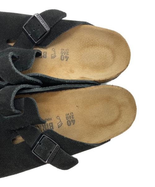 BIRKENSTOCK（ビルケンシュトック）BIRKENSTOCK (ビルケンシュトック) BOSTON（ボストン） ブラック サイズ:SIZE 26cmの古着・服飾アイテム