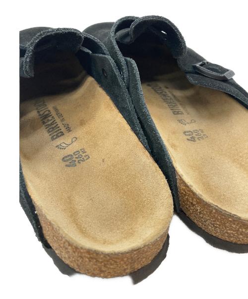 BIRKENSTOCK（ビルケンシュトック）BIRKENSTOCK (ビルケンシュトック) BOSTON（ボストン） ブラック サイズ:SIZE 26cmの古着・服飾アイテム