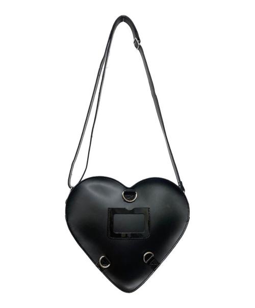 Dr.Martens（ドクターマーチン）Dr.Martens (ドクターマーチン) HEART BACKPACK（ハートブラックピンク） ブラックの古着・服飾アイテム