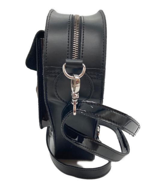 Dr.Martens（ドクターマーチン）Dr.Martens (ドクターマーチン) HEART BACKPACK（ハートブラックピンク） ブラックの古着・服飾アイテム