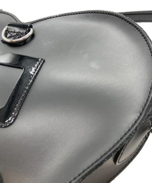 Dr.Martens（ドクターマーチン）Dr.Martens (ドクターマーチン) HEART BACKPACK（ハートブラックピンク） ブラックの古着・服飾アイテム