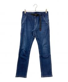 GRAMICCI×Mt Design 3776（グラミチ×マウントデザイン3776）の古着「denim mountain pants（デニム マウンテン パンツ）」｜インディゴ
