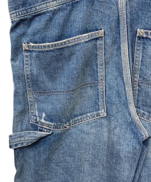 L’Appartement（アパルトモン）L’Appartement (アパルトモン) ダメージ加工 デニム オーバーオール ネイビー サイズ:SIZE S (34)の古着・服飾アイテム