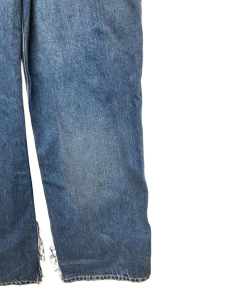 L’Appartement（アパルトモン）L’Appartement (アパルトモン) ダメージ加工 デニム オーバーオール ネイビー サイズ:SIZE S (34)の古着・服飾アイテム