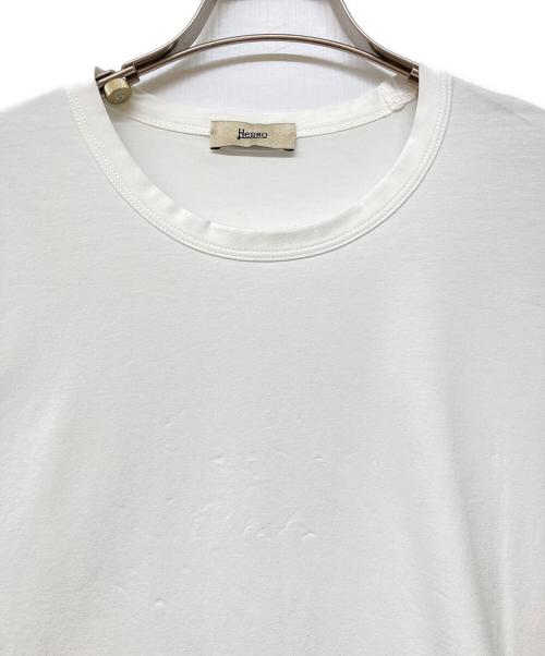 HERNO（ヘルノ）HERNO (ヘルノ) シルクスカーフ カットソー ホワイト サイズ:SIZE L (44)の古着・服飾アイテム