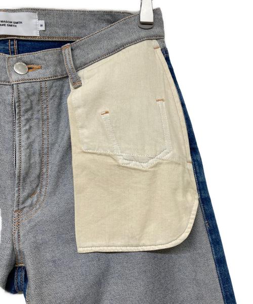 JOHN MASON SMITH（ジョンメイソンスミス）JOHN MASON SMITH (ジョンメイソンスミス) 13oz INSIDE OUT DENIM 5POCKET PANTS/13オンス インサイドアウト デニム 5ポケットパンツ インディゴ サイズ:W30の古着・服飾アイテム