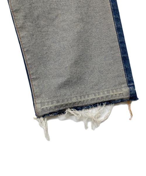 JOHN MASON SMITH（ジョンメイソンスミス）JOHN MASON SMITH (ジョンメイソンスミス) 13oz INSIDE OUT DENIM 5POCKET PANTS/13オンス インサイドアウト デニム 5ポケットパンツ インディゴ サイズ:W30の古着・服飾アイテム