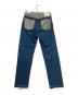 JOHN MASON SMITH (ジョンメイソンスミス) 13oz INSIDE OUT DENIM 5POCKET PANTS/13オンス インサイドアウト デニム 5ポケットパンツ インディゴ サイズ:W30：9000円