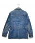 LEE (リー) 70s USA製ヴィンテージブッシュデニムジャケット インディゴ サイズ:不明：11000円