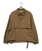 CULLNIクルニ）の古着「SHIRTS BLOUSON/シャツブルゾン」｜ブラウン