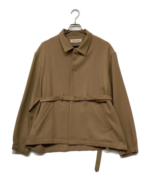 CULLNI（クルニ）CULLNI (クルニ) SHIRTS BLOUSON/シャツブルゾン ブラウン サイズ:2の古着・服飾アイテム