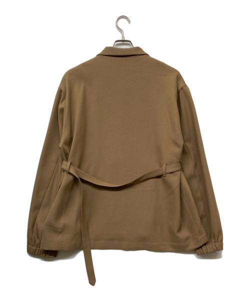 CULLNI（クルニ）CULLNI (クルニ) SHIRTS BLOUSON/シャツブルゾン ブラウン サイズ:2の古着・服飾アイテム