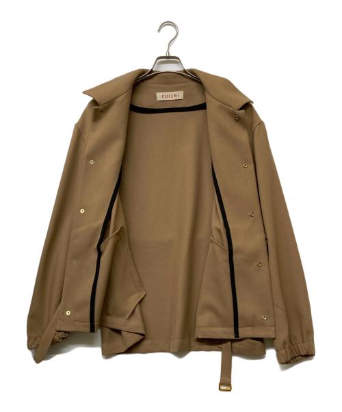 CULLNI（クルニ）CULLNI (クルニ) SHIRTS BLOUSON/シャツブルゾン ブラウン サイズ:2の古着・服飾アイテム