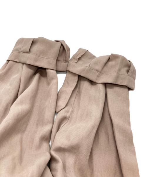 Snidel（スナイデル）Snidel (スナイデル) サイドプリーツトレンチコート ライトピンク サイズ:SIZE0の古着・服飾アイテム