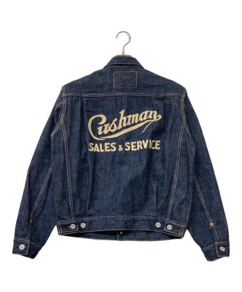 CUSHMAN（クッシュマン）CUSHMAN (クッシュマン) 13.5oz 2nd DENIM JACKET インディゴ サイズ:38の古着・服飾アイテム