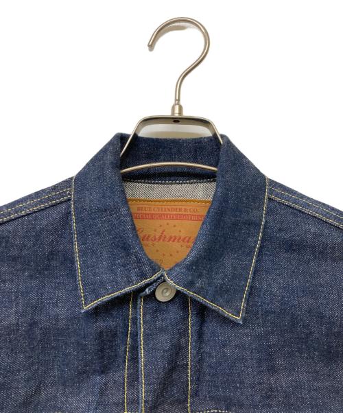 CUSHMAN（クッシュマン）CUSHMAN (クッシュマン) 13.5oz 2nd DENIM JACKET インディゴ サイズ:38の古着・服飾アイテム