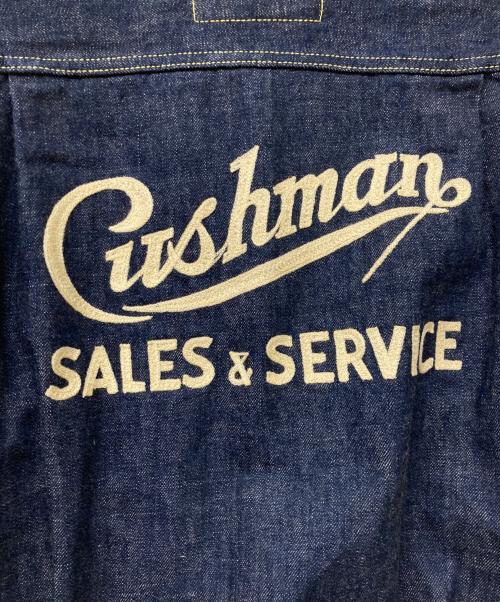 CUSHMAN（クッシュマン）CUSHMAN (クッシュマン) 13.5oz 2nd DENIM JACKET インディゴ サイズ:38の古着・服飾アイテム