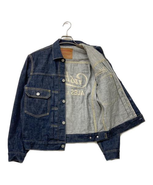 CUSHMAN（クッシュマン）CUSHMAN (クッシュマン) 13.5oz 2nd DENIM JACKET インディゴ サイズ:38の古着・服飾アイテム