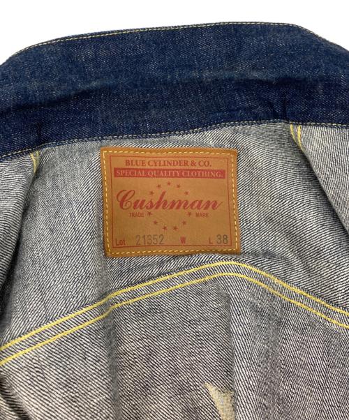CUSHMAN（クッシュマン）CUSHMAN (クッシュマン) 13.5oz 2nd DENIM JACKET インディゴ サイズ:38の古着・服飾アイテム