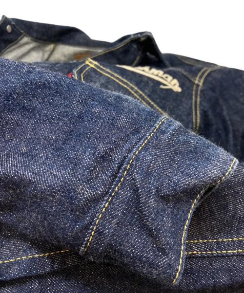 CUSHMAN（クッシュマン）CUSHMAN (クッシュマン) 13.5oz 2nd DENIM JACKET インディゴ サイズ:38の古着・服飾アイテム