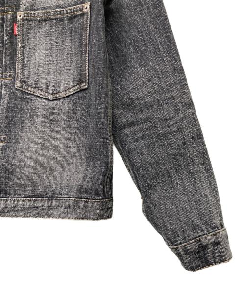 JELADO（ジェラード）JELADO (ジェラード) 44 DENIM JACKET VINTAGE FINISH ブラック サイズ:Sの古着・服飾アイテム