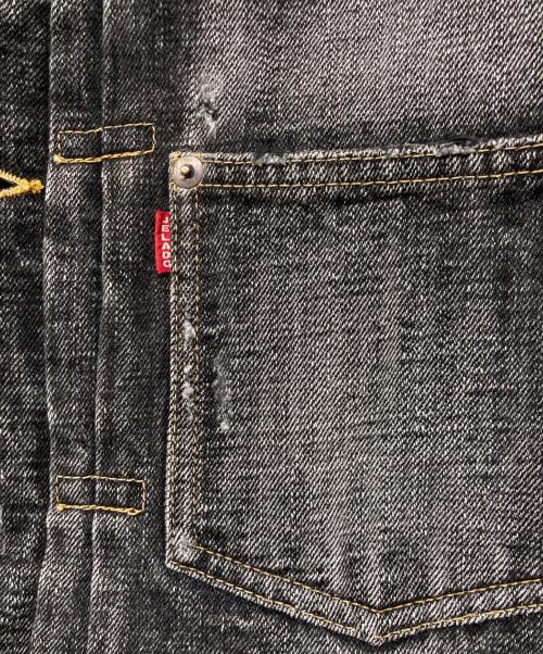 JELADO（ジェラード）JELADO (ジェラード) 44 DENIM JACKET VINTAGE FINISH ブラック サイズ:Sの古着・服飾アイテム