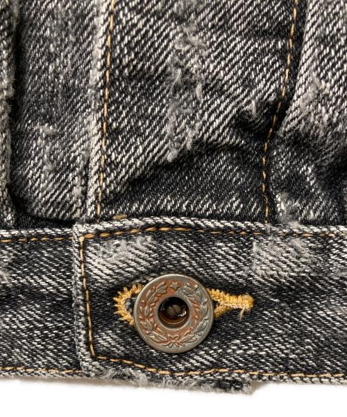JELADO（ジェラード）JELADO (ジェラード) 44 DENIM JACKET VINTAGE FINISH ブラック サイズ:Sの古着・服飾アイテム