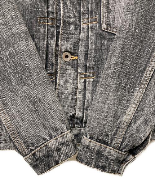 JELADO（ジェラード）JELADO (ジェラード) 44 DENIM JACKET VINTAGE FINISH ブラック サイズ:Sの古着・服飾アイテム