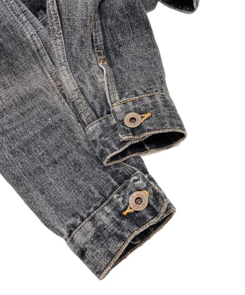 JELADO（ジェラード）JELADO (ジェラード) 44 DENIM JACKET VINTAGE FINISH ブラック サイズ:Sの古着・服飾アイテム