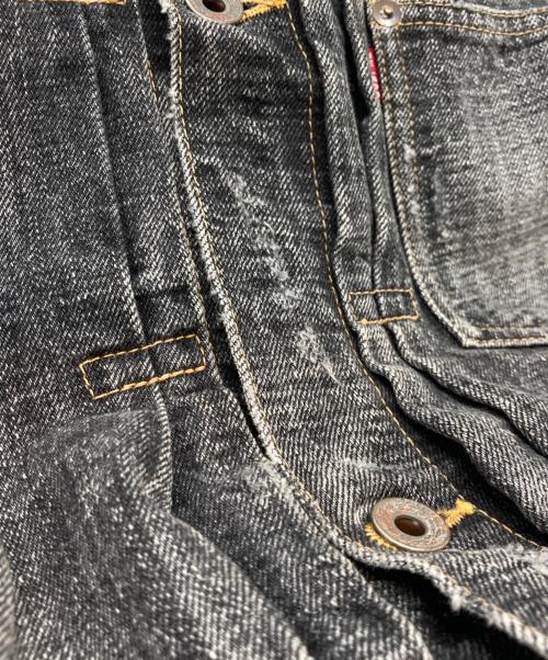 JELADO（ジェラード）JELADO (ジェラード) 44 DENIM JACKET VINTAGE FINISH ブラック サイズ:Sの古着・服飾アイテム