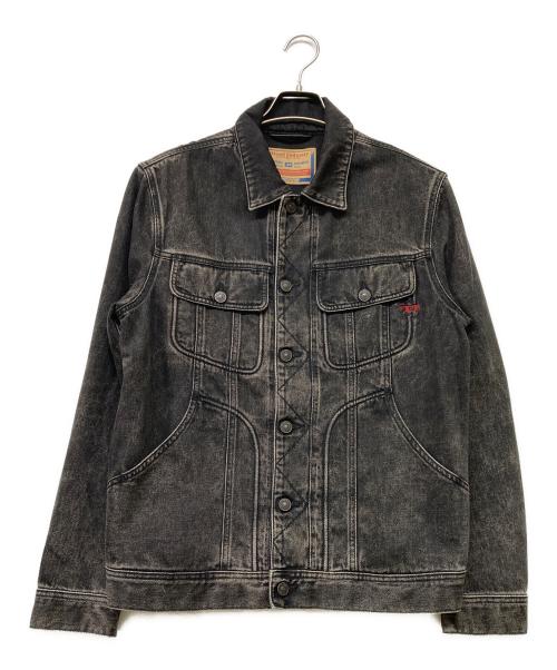DIESEL（ディーゼル）DIESEL (ディーゼル) JP-D-RILEY Trucker Jacket ブラック サイズ:Sの古着・服飾アイテム