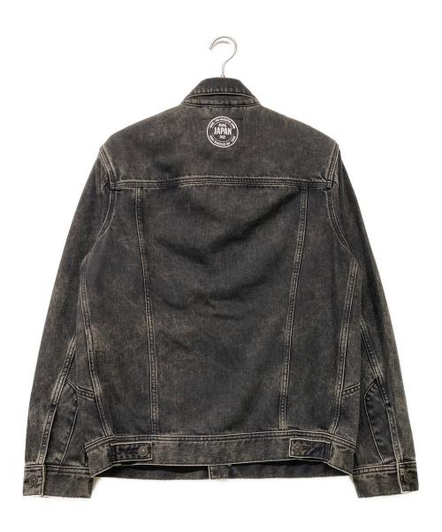 DIESEL（ディーゼル）DIESEL (ディーゼル) JP-D-RILEY Trucker Jacket ブラック サイズ:Sの古着・服飾アイテム