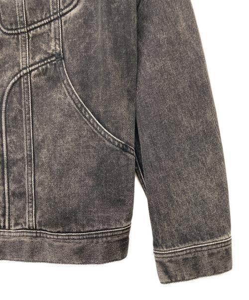 DIESEL（ディーゼル）DIESEL (ディーゼル) JP-D-RILEY Trucker Jacket ブラック サイズ:Sの古着・服飾アイテム